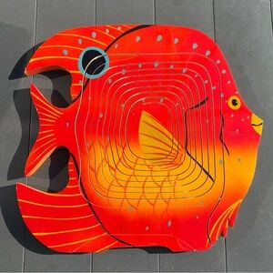 Decorative wood piece.